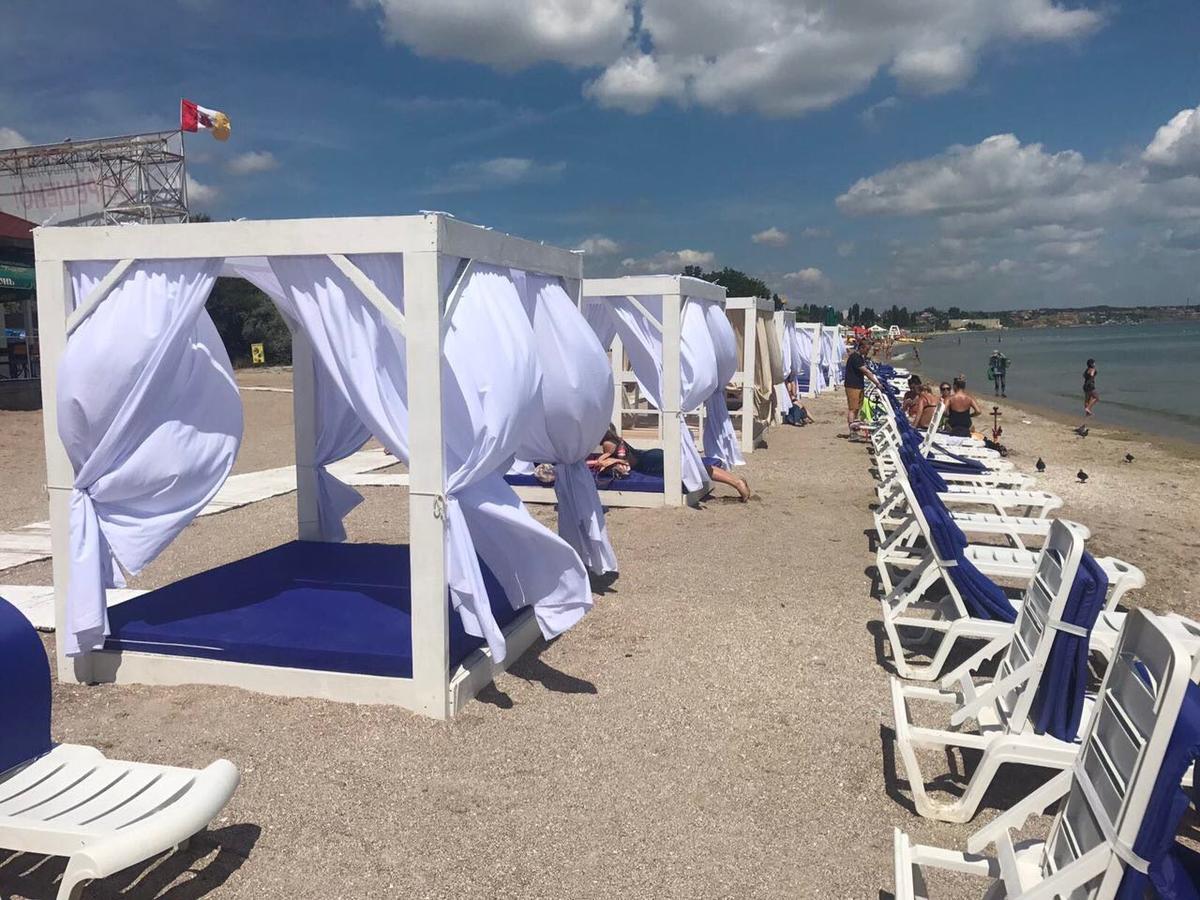 Пальма Хостел Odessa Dış mekan fotoğraf